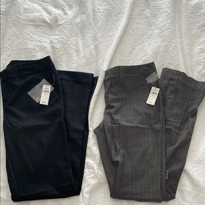 GAP Women's Boot Cut Pants - Black and Gray